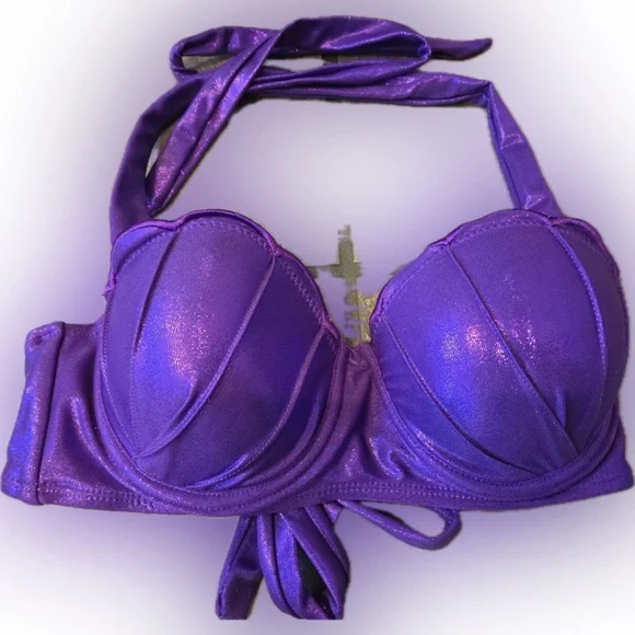 Disney Purple and Green Bikini - Picture 3 of 6